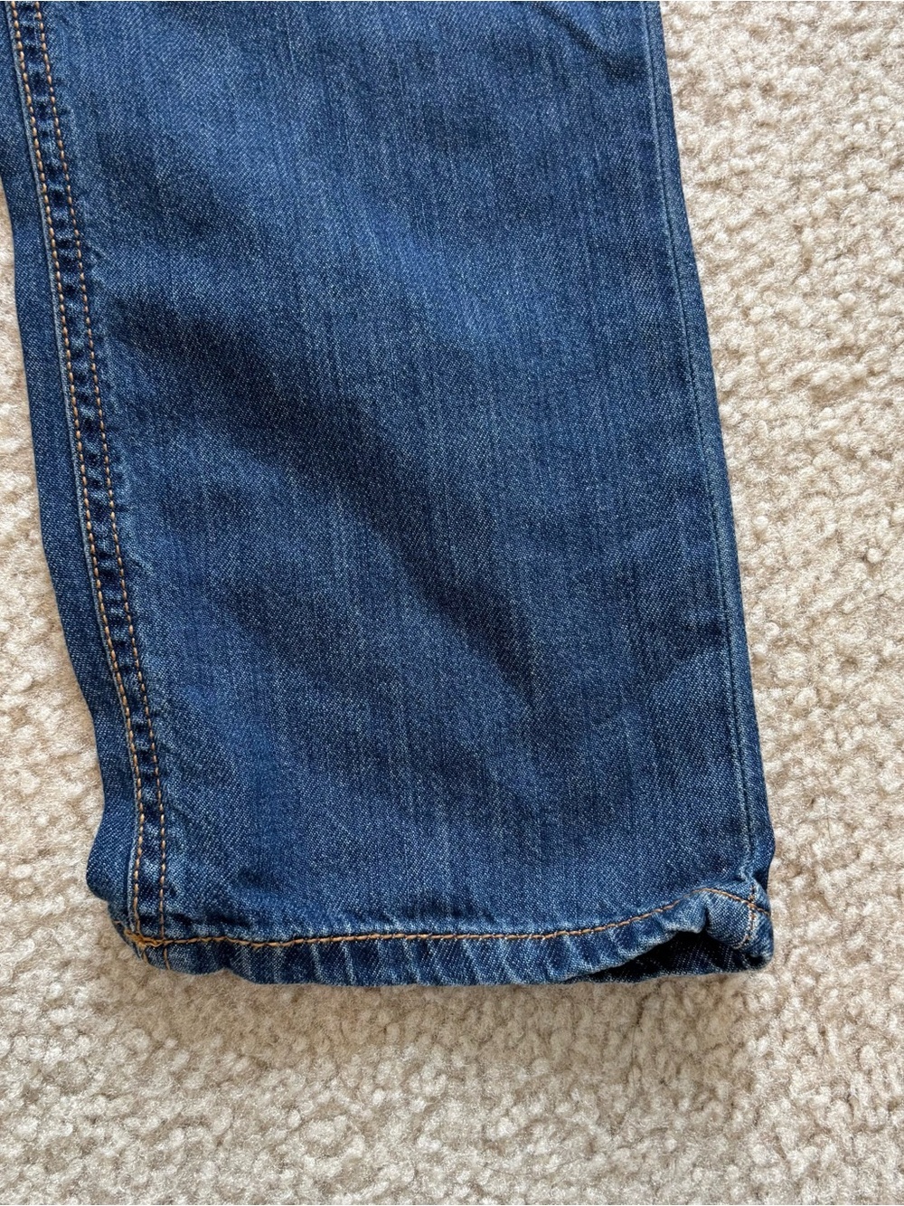 Carter’s Boys Dark Wash Pull-On Jeans with Elastic Waist Size 14 NWT - Picture 2 of 6